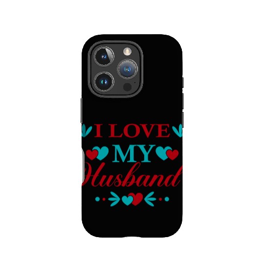 I love my husband IPhone Cases