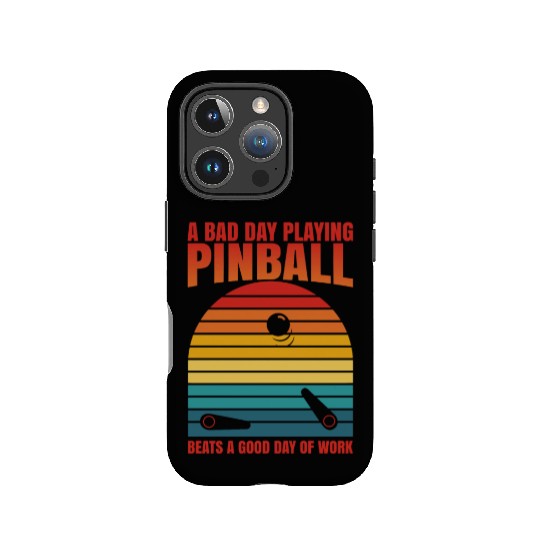 Retro Pinball Beats Work Arcade Machine IPhone Cases