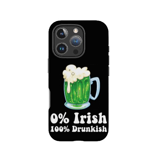 0 Irish Funny St Patricks Day Day Drinking Bar IPhone Cases