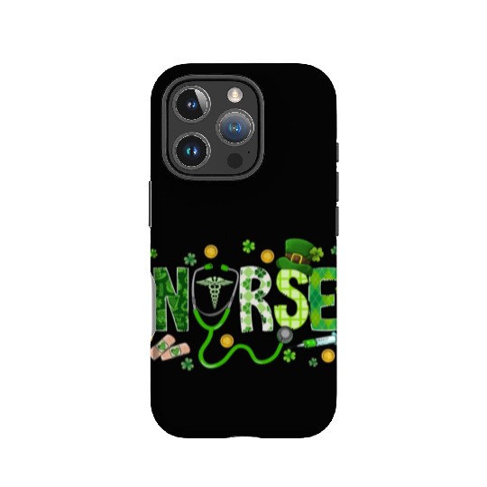 St Patricks Day Nurse Irish Nurse St Paddys Day IPhone Cases