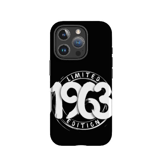 60 Years Vintage 1963 Retro 60th Birthday IPhone Cases