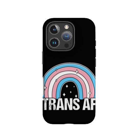 Trans AF Transsexual Transgender Pride Flag Rainbo IPhone Cases
