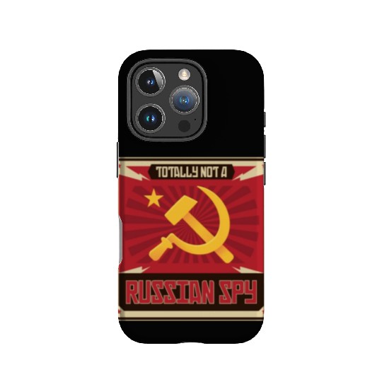 Funny Russian Spy USSR Soviet Union Russia Hammer IPhone Cases
