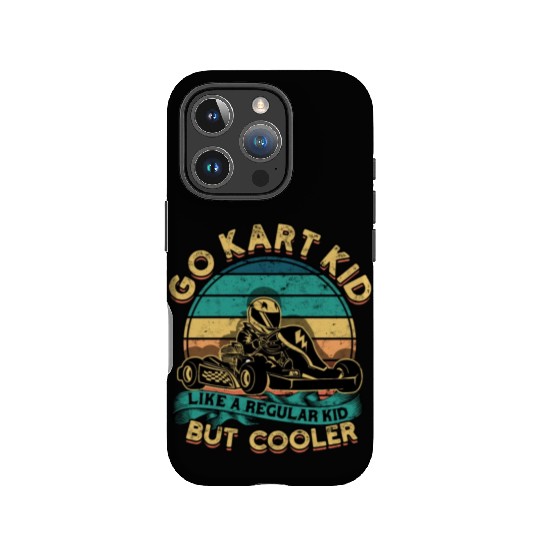 Go Kart Racer Pit Crew Car Racing Karting IPhone Cases