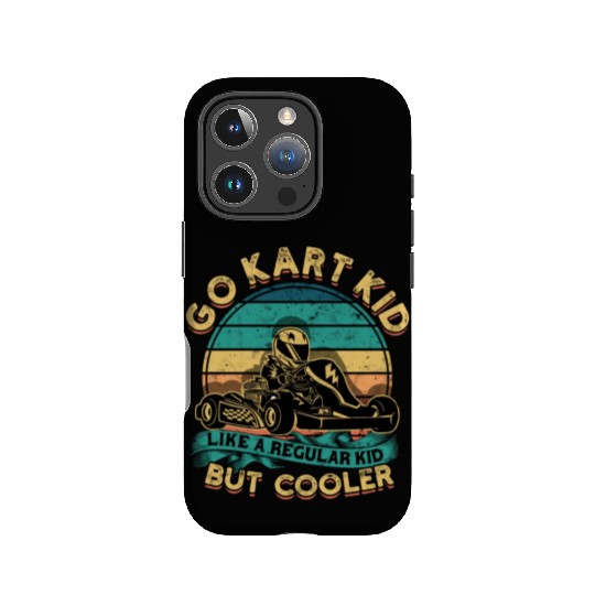 Go Kart Racer Pit Crew Car Racing Karting IPhone Cases