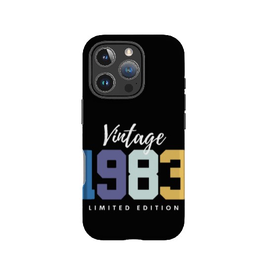 40 Years Vintage 1983 Retro 40th Birthday IPhone Cases
