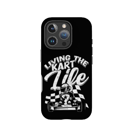 Go Kart Racer Pit Crew Car Racing Karting IPhone Cases