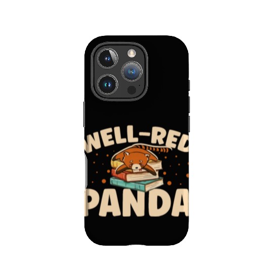 Well-Red Panda Zookeeper Zoogoer Wildlife Bookworm IPhone Cases