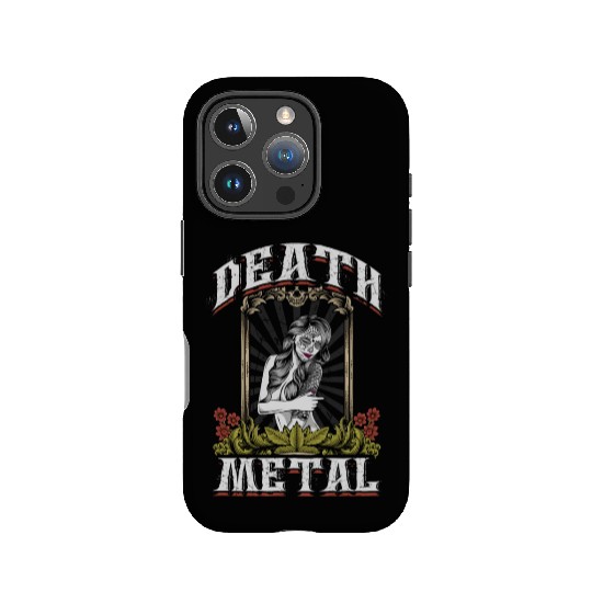 Goth Rock Satan Festivals Death Metal IPhone Cases