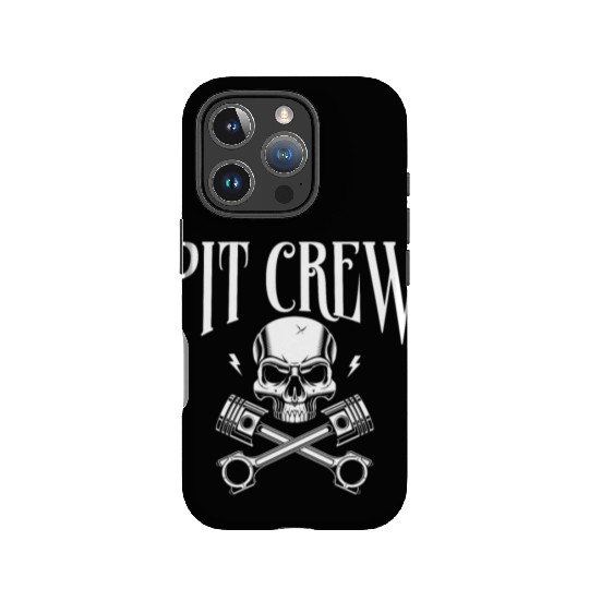Drag Racing Race Car Pit Crew IPhone Cases