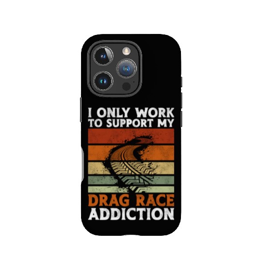 Drag Racing Race Car Retro Vintage IPhone Cases