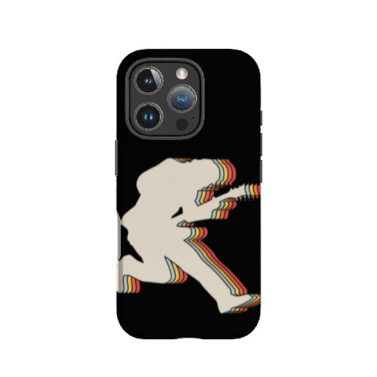 Rock and Roll Retro Guitar Player Guitarist IPhone Cases