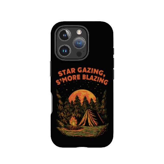 Star Gazing Smore Blazing Camping Friends Camper B IPhone Cases