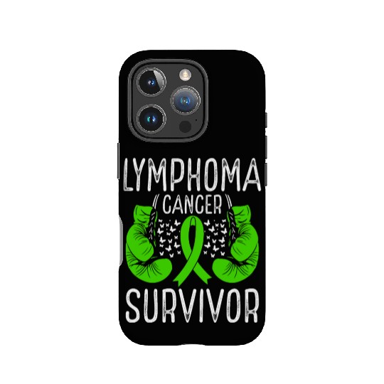 Lymphoma Cancer Survivor Awareness Ribbon Gloves IPhone Cases