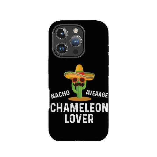 Nacho Average Chameleon Lover IPhone Cases