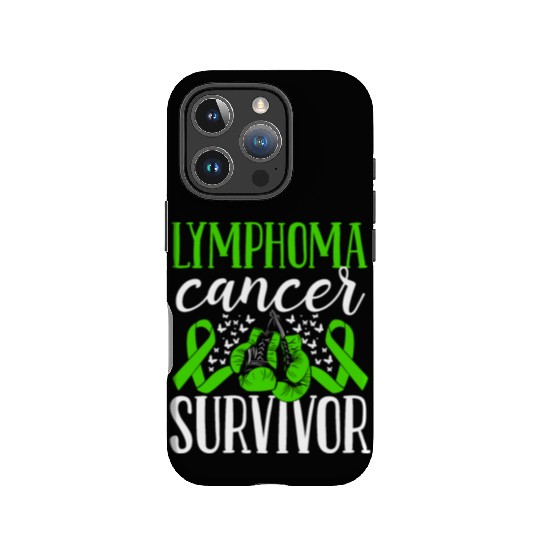 Lymphoma Cancer Awareness Ribbon Gloves Survivor IPhone Cases