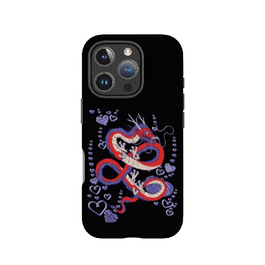 Cooler Japanese dragon IPhone Cases