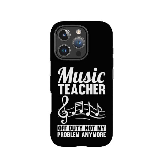 Music Teacher Musical Notes IPhone Cases