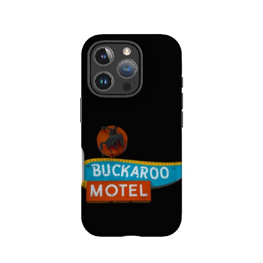 Buckaroo Motel Sign Route 66 Tucumcari New Mexico IPhone Cases