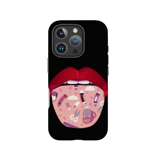 Daycare Teacher Lips IPhone Cases
