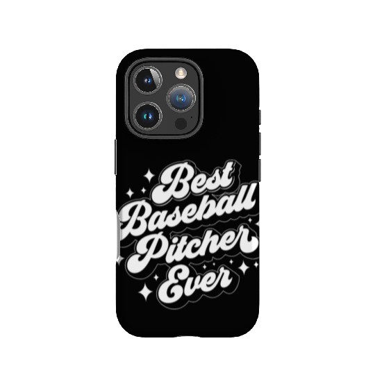 Best Baseball Pitcher Ever Hobby Player Sayings IPhone Cases