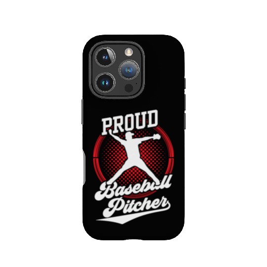 Proud Baseball Pitcher Player Hobby Sayings IPhone Cases