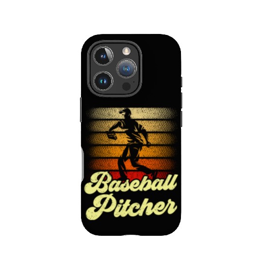 Baseball Pitcher Player Hobby Sayings IPhone Cases