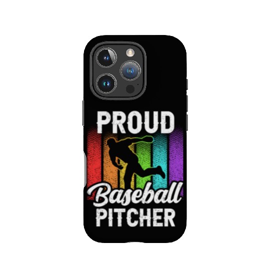 Proud Baseball Pitcher Sayings Player Hobby IPhone Cases