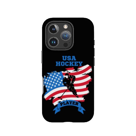 USA hockey player IPhone Cases