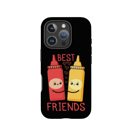Ketchup Mustard Best Friends Forever IPhone Cases