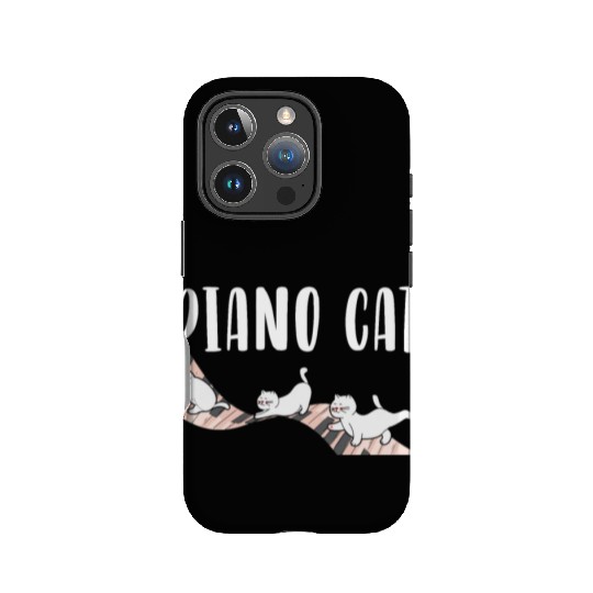 Piano Cat Musician Musical Instrument Pianist IPhone Cases