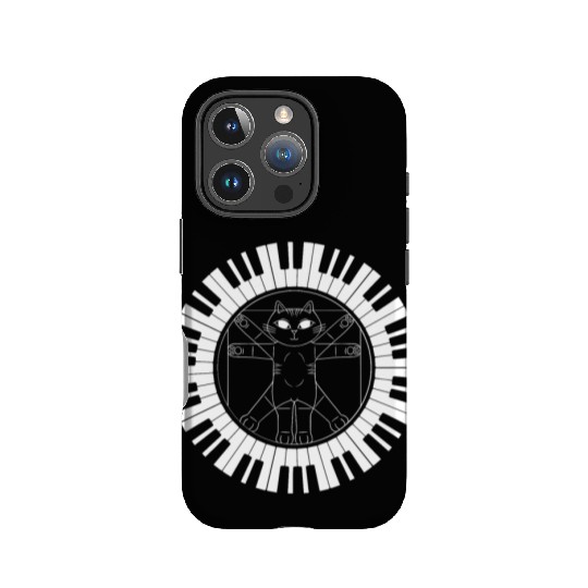Piano Cat Musician Musical Instrument Pianist IPhone Cases