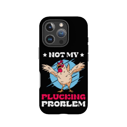 Chicken Mean Pet Plucking Angry Farm Animal IPhone Cases