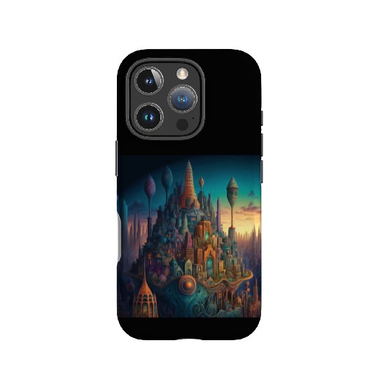 Psychedelic City 3 IPhone Cases