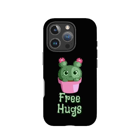 free hugs Cactus IPhone Cases