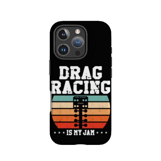 Drag Racing Race Car Girl Retro IPhone Cases