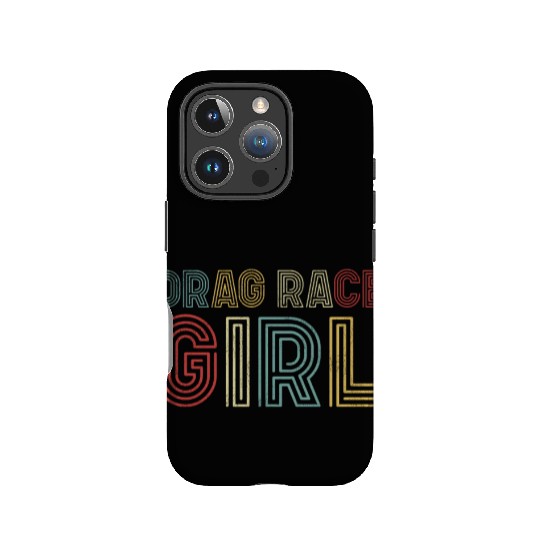 Drag Racing Race Car Girl Retro IPhone Cases