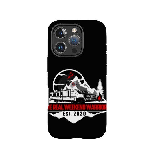 The Real Weekend Warriors Latest Logo in Red IPhone Cases