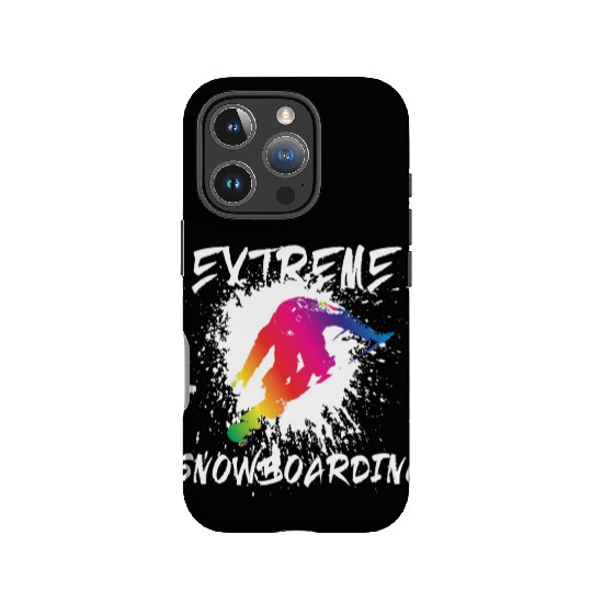 Extreme Snowboarding IPhone Cases
