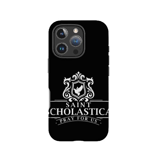 St Scholastica Benedict Catholic Saints Benedictin IPhone Cases