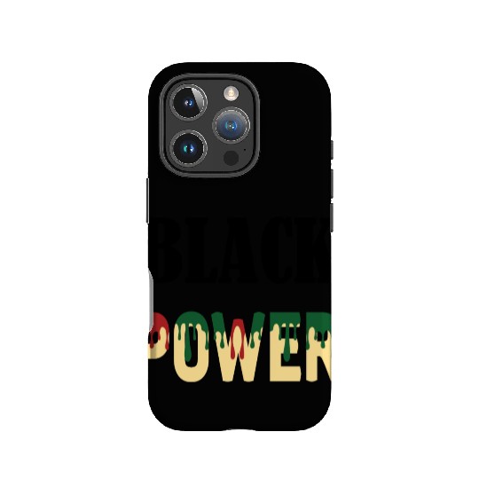 Black Power IPhone Cases