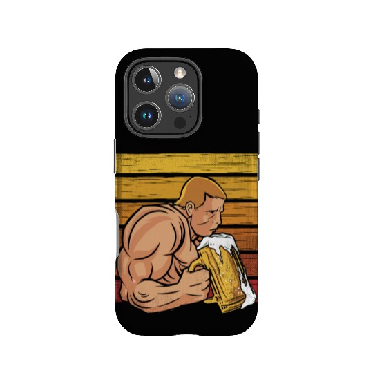 Bodybuilding - Gym Retro IPhone Cases