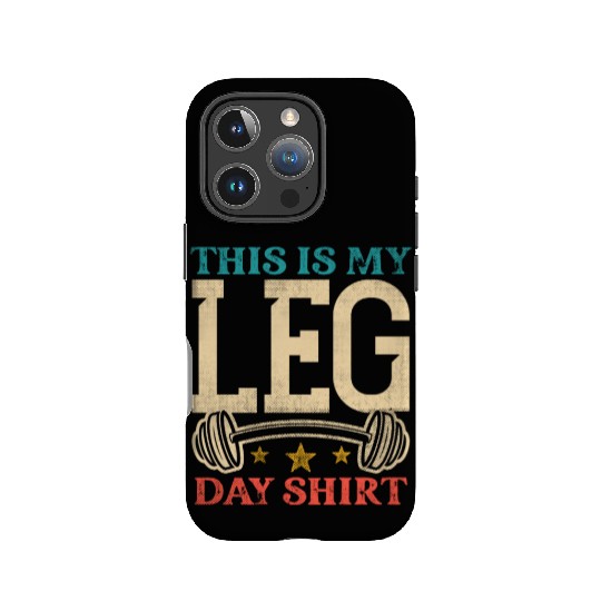 Bodybuilding - This is my leg day IPhone Cases