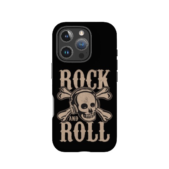 Live it loud with rock and roll art IPhone Cases