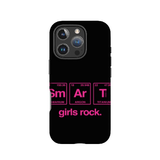 SMART GIRLS ROCK - Elements Periodic Table IPhone Cases