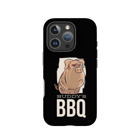 Buddy's BBQ Bacon Pig Buddy's BBQ Bacon Pig inspir IPhone Cases