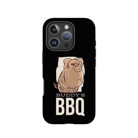Buddy's BBQ Bacon Pig Buddy's BBQ Bacon Pig inspir IPhone Cases