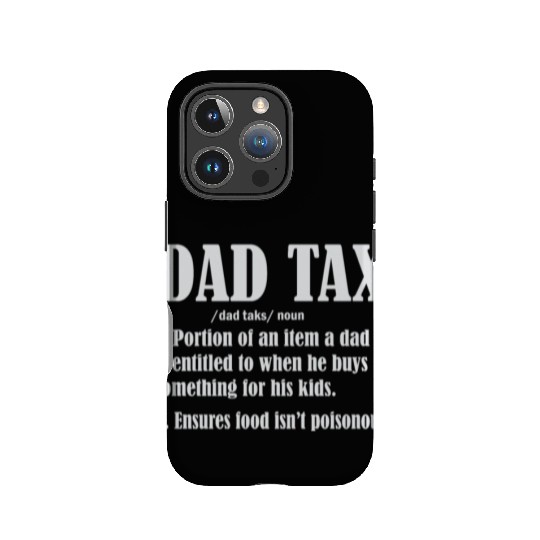 Vintage Dad Tax Definition Men Funny Father's Day IPhone Cases