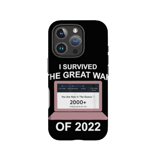 I Survived the Great War Of IPhone Cases