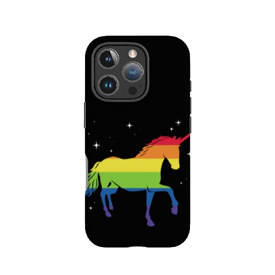 LGBT Unicorn Rainbow Flag IPhone Cases